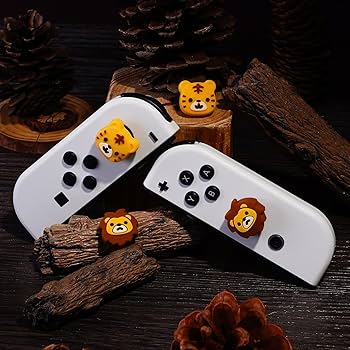 Amazon.com: JINGDU Thumb Grip Caps for Nintendo Switch Joy