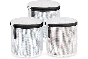 3-Piece Mesh Laundry Bags for Delicate Garments