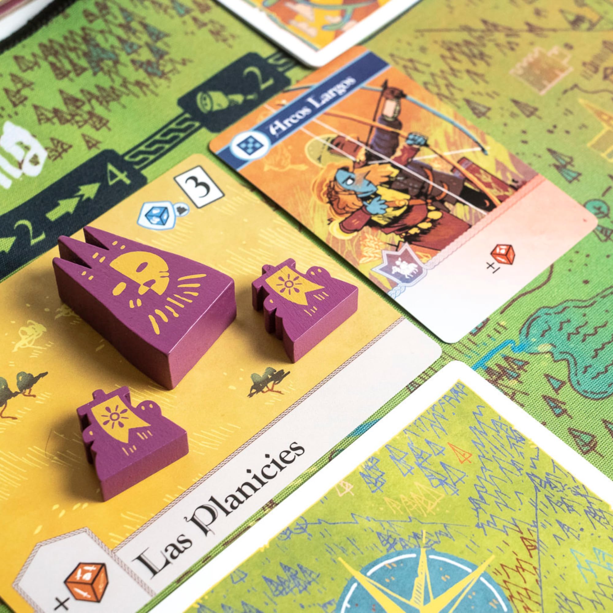 2Tomatoes Games | Oath: Crónica del Imperio y EL Exilio | Konkurencyjna gra planszowa | Napisz historię starego kraju | hiszpański, angielski, francuski | dla 1-6 graczy | Temat: Fantasy