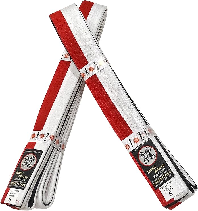 Ronin Brand Renshi Belt for Grand Master & Masters - for Martial Arts