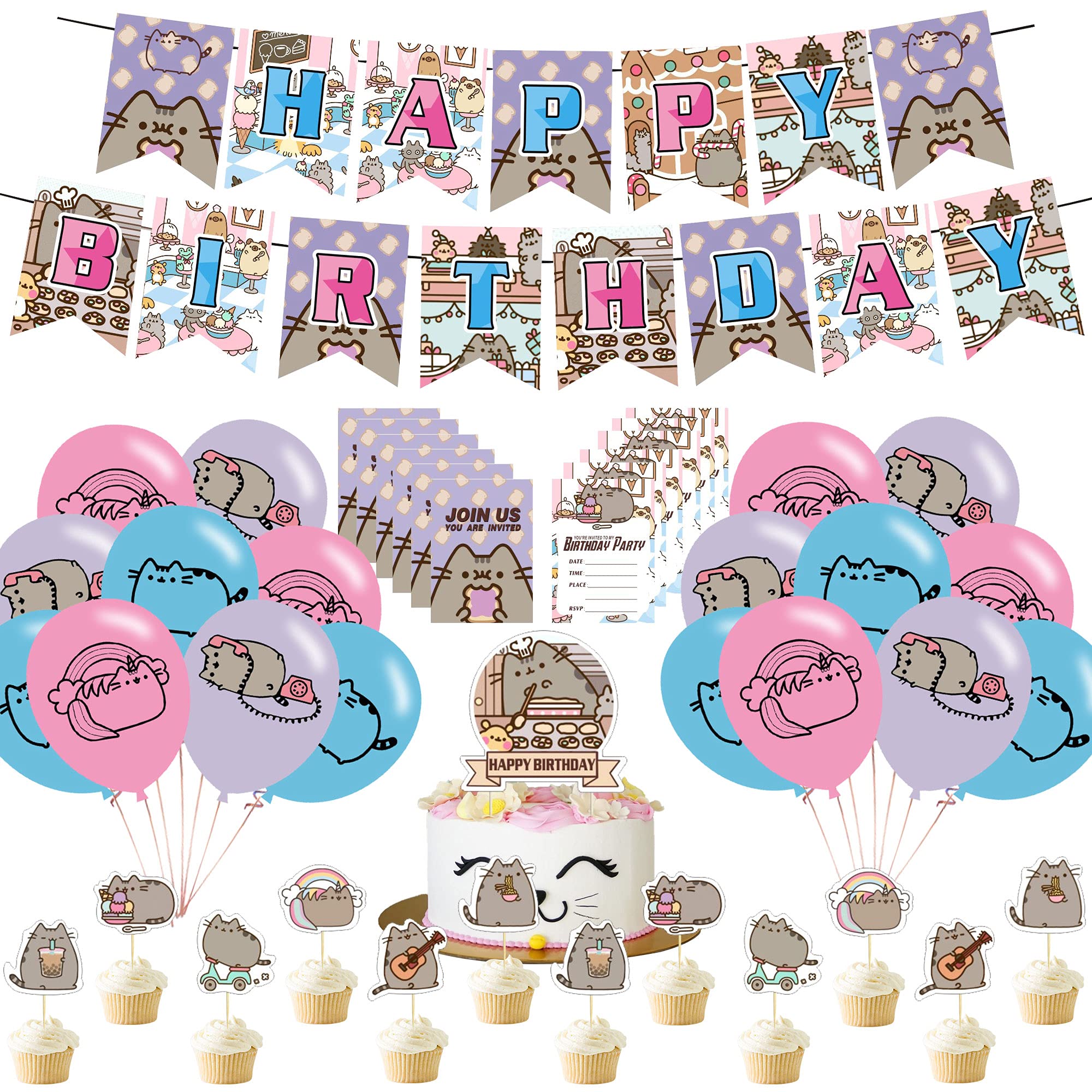 Buy Cat Birthday Party Decorations Cartoon Cat Themed Party Supplies buy-cat-birthday-party-decorations-cartoon-cat-themed-party-supplies