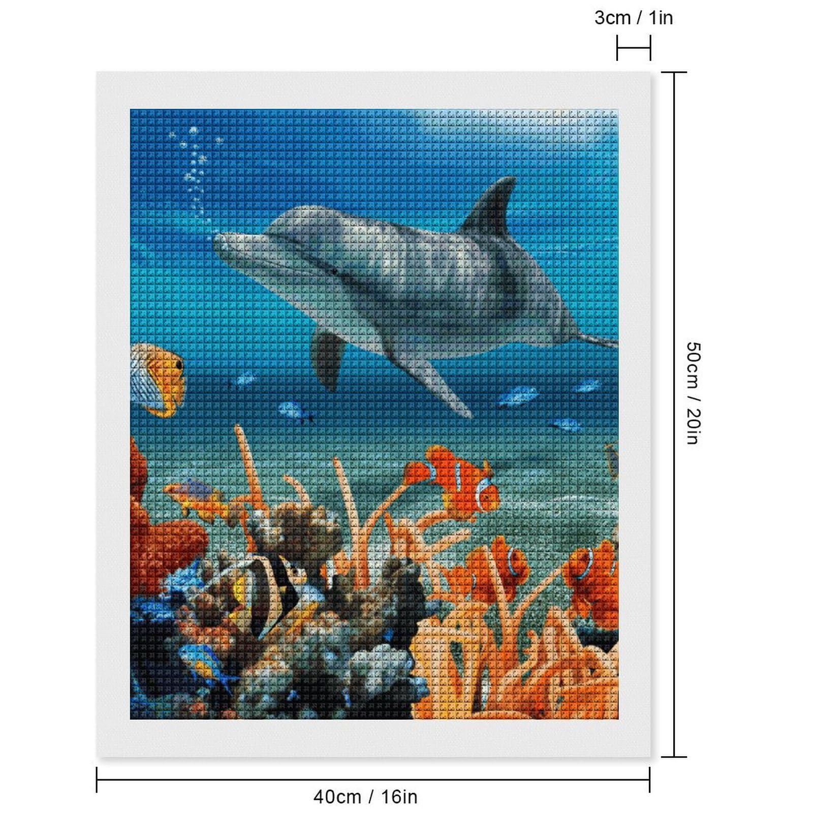 ダイヤモンドアートクラブ Tropical Dolphins Tropical Dolphins