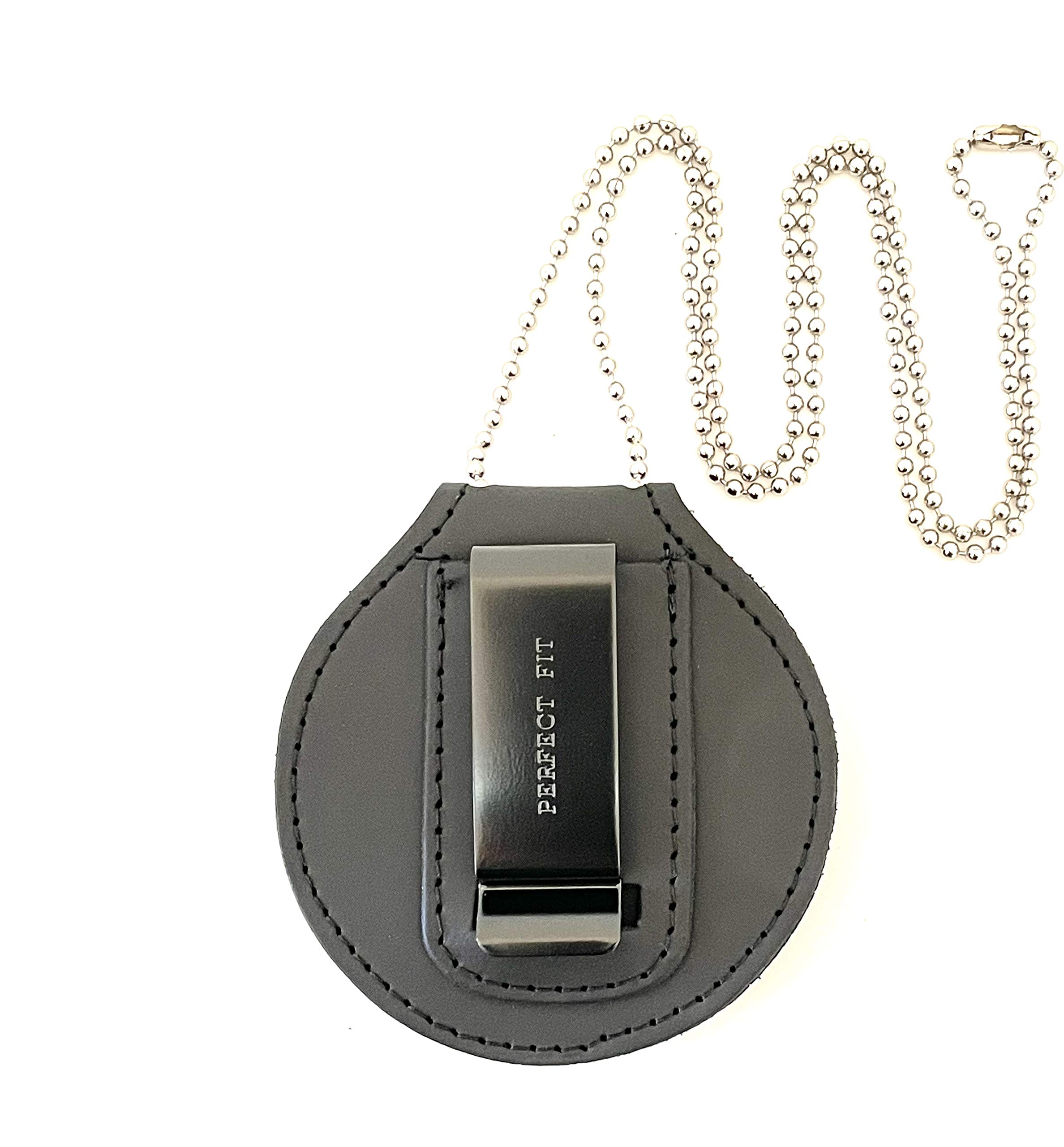 Amazon.com : Chicago Patrol Belt Clip Badge Holder with Pocket and