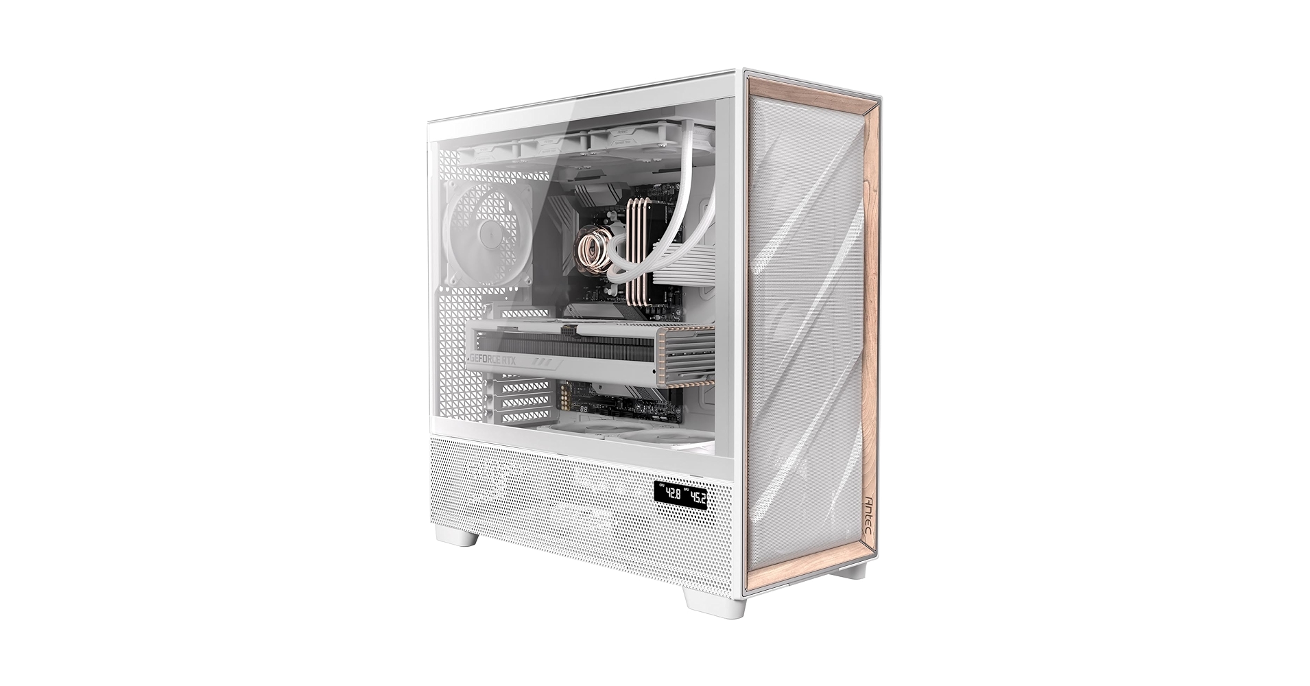 Amazon.com: Antec Flux Pro White, 6 x PWM Fans Included