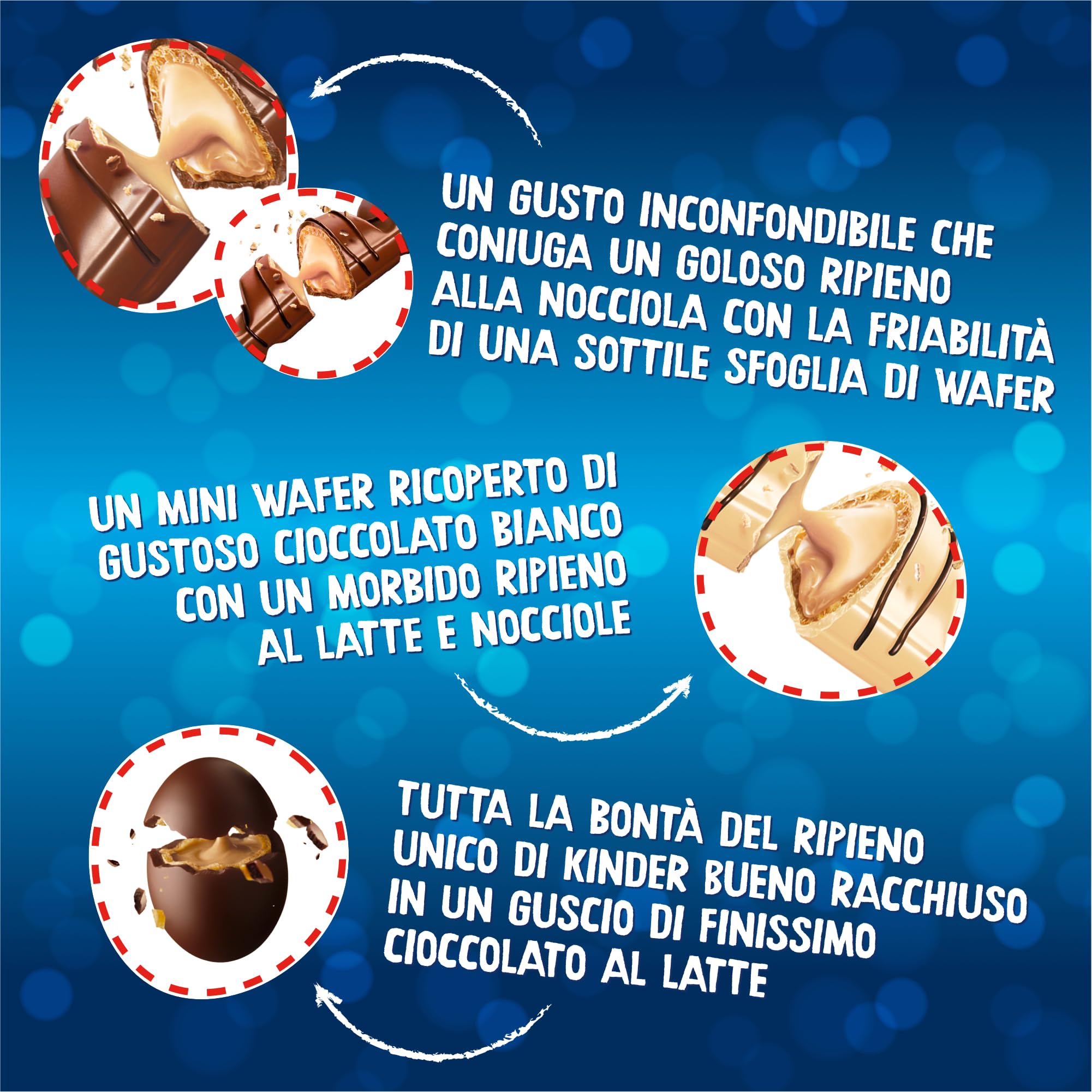 Kinder Bueno Calendario dell'Avvento 181 g