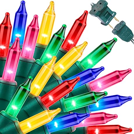 Super-Bright Extendable Exterior Christmas Lights Decoration