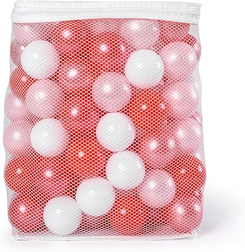 Miniatura 9 de STARBOLO Pelotas para niños pequeños, 100 bolas de juguete de plástico sin BPA a prueba de aplastamiento para piscina de bolas, juguetes de agua