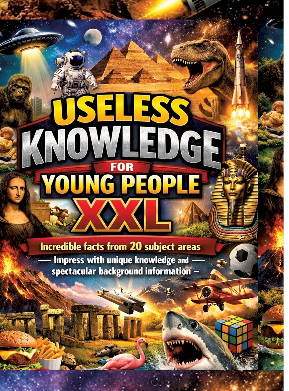 Useless Knowledge for Young People XXL: Incredible facts from 20 subject areas - Impress with unique knowledge and spectacular background information