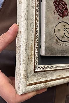 Oscar Stone Decor Çerçeveli Tablo Taş Duvar Dekoru 30 X 30 Cm Osmanlı Kaftan Ve Hat Sanatı Cdd3030-126