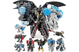 11 Shapes Transforming Dinosaurs Toys for Kids 5-7