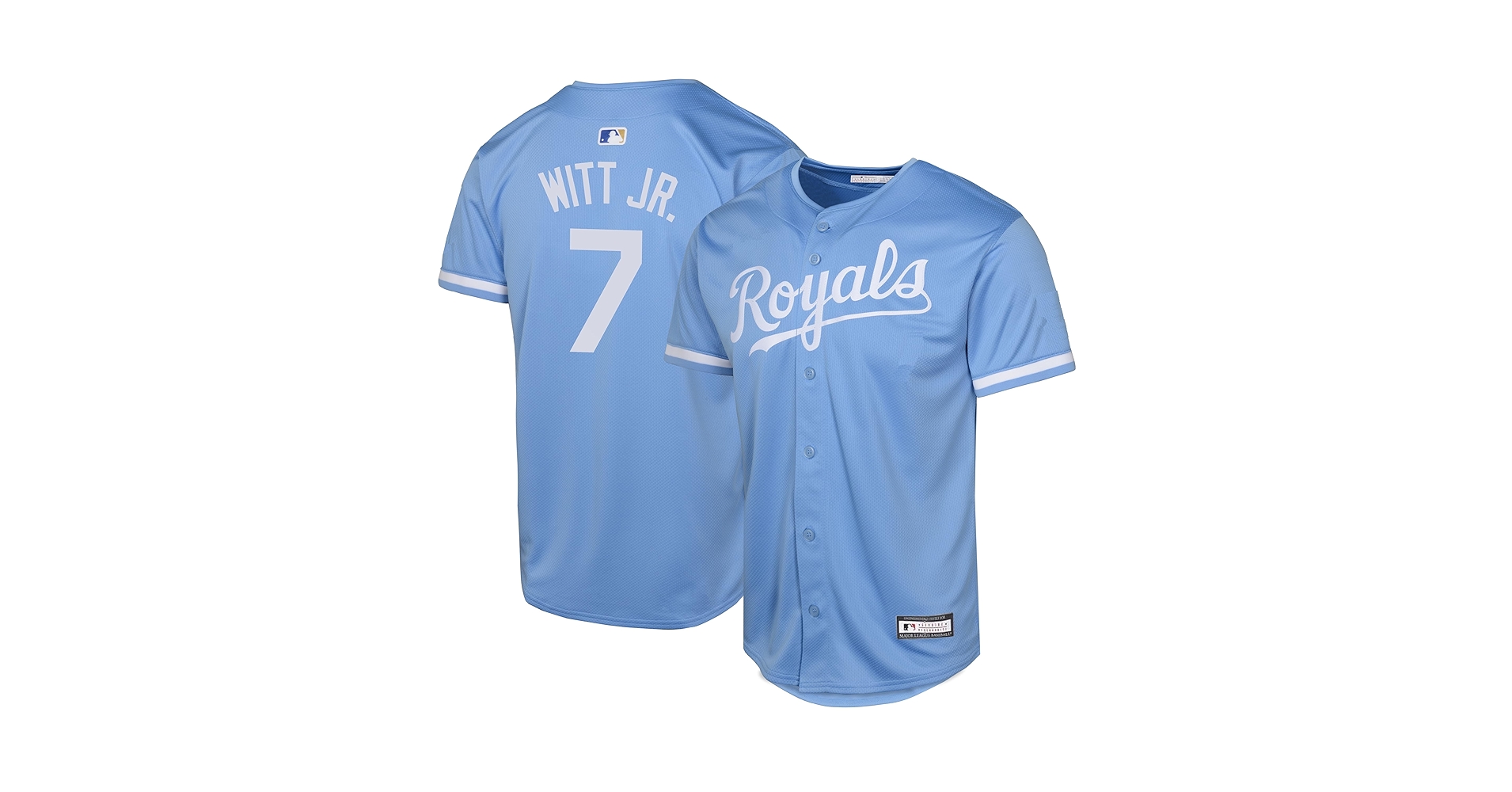 MLB KCロイヤルズ　ボビー・ウィットJr. シティコネクトユニフォーム　M MLB KCロイヤルズ ボビー・ウィットJr. シティコネクト