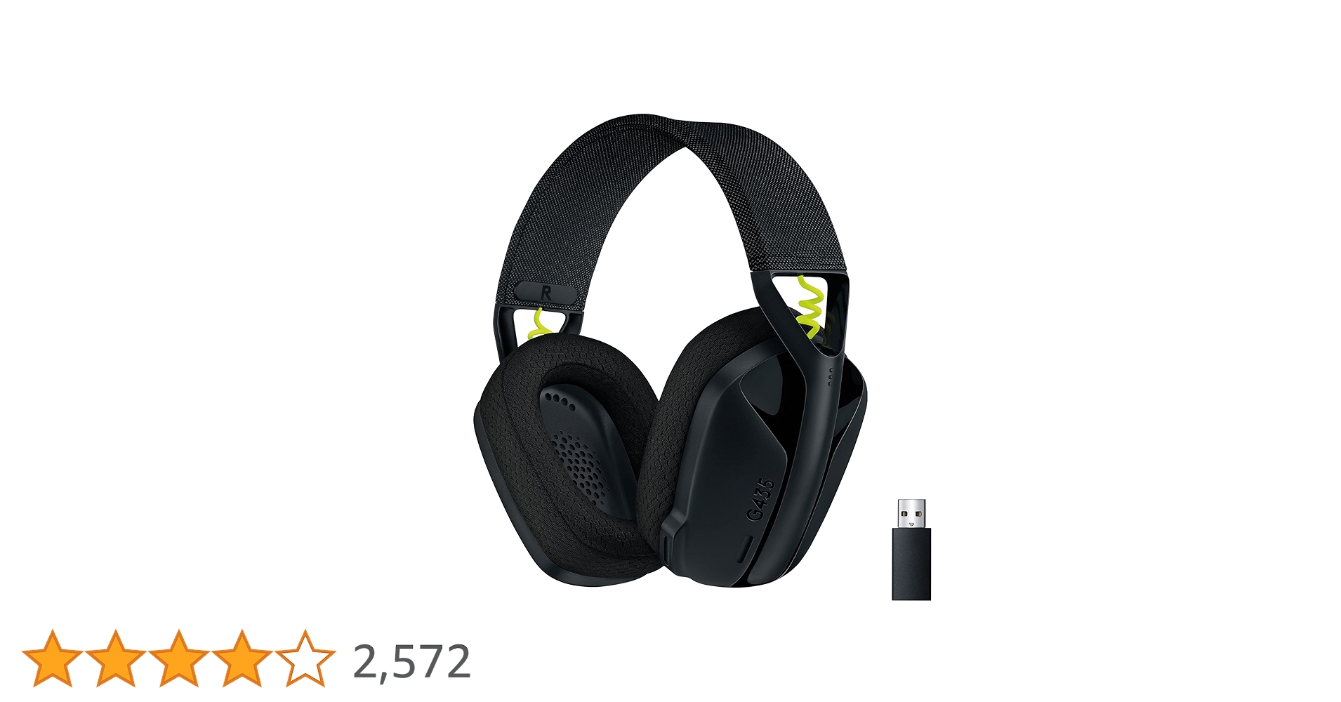 Amazon.co.jp: Logicool G ゲーミングヘッドセット G435BK