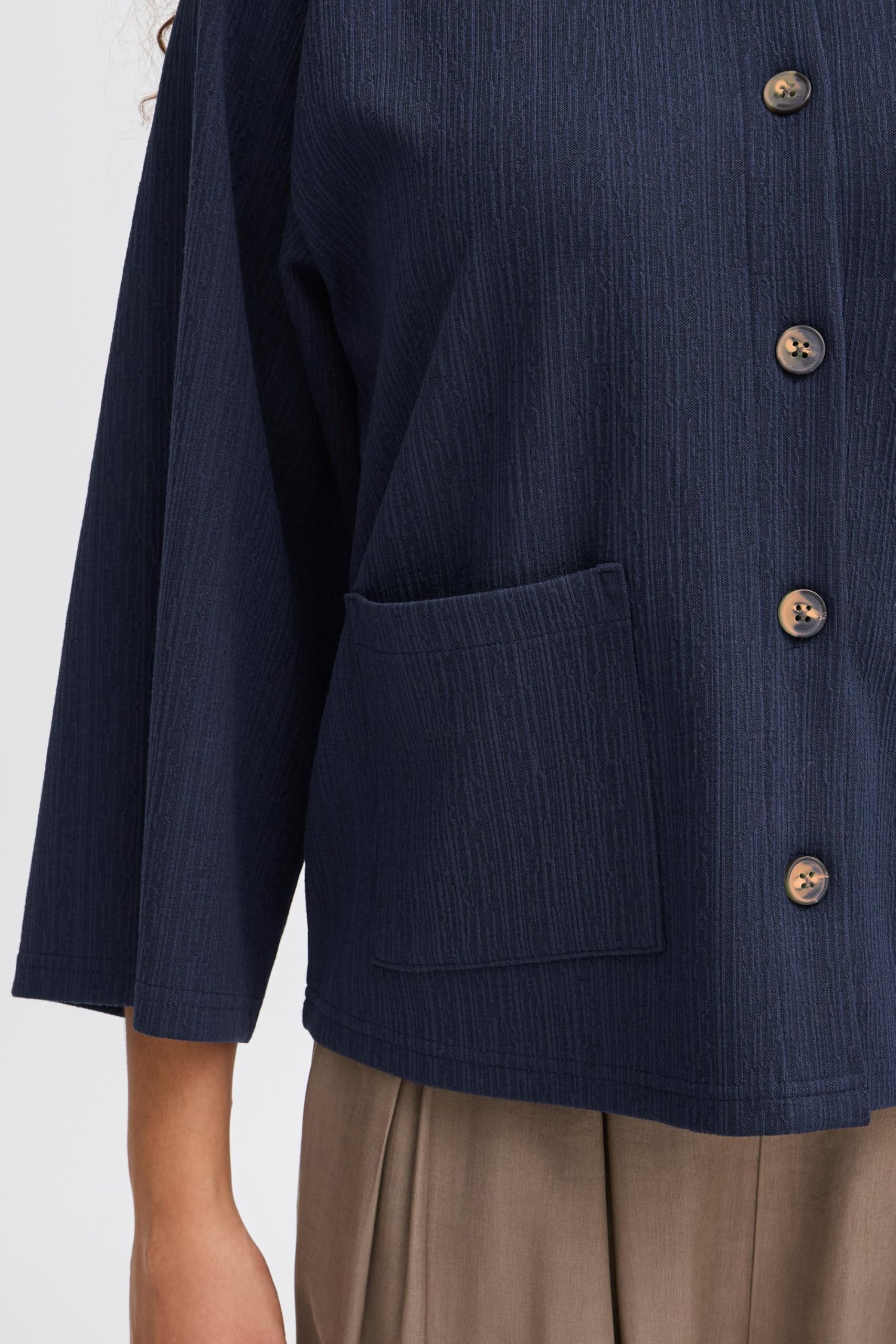 fransa FRCARLA Damen Oversize, Größe:M, Farbe:Navy Blazer (193923)