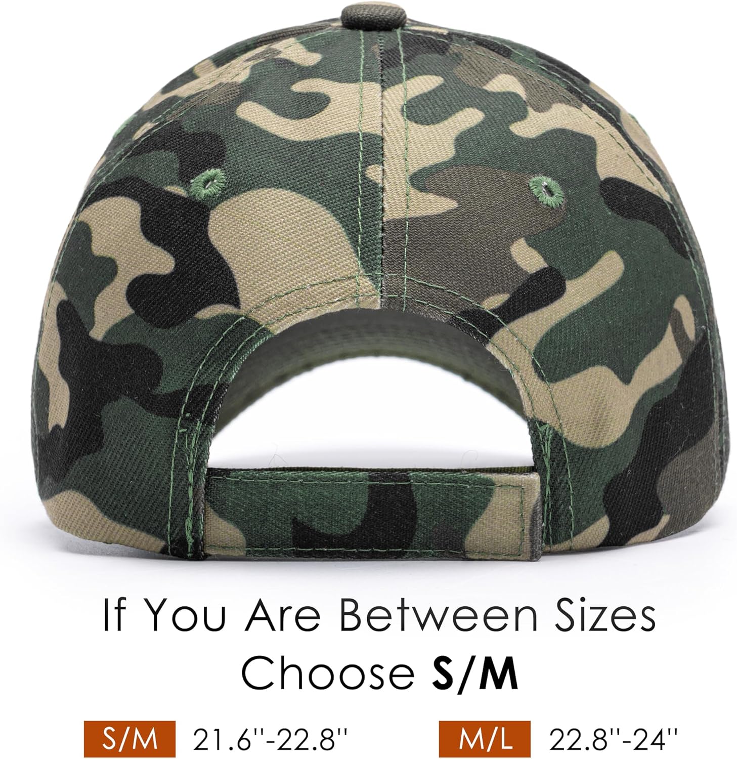 Structured Baseball Hats for Men Women Breathable Washed Cotton Baseball Caps Adjustable Golf Dad Hat for Wide Occasion - Image 4