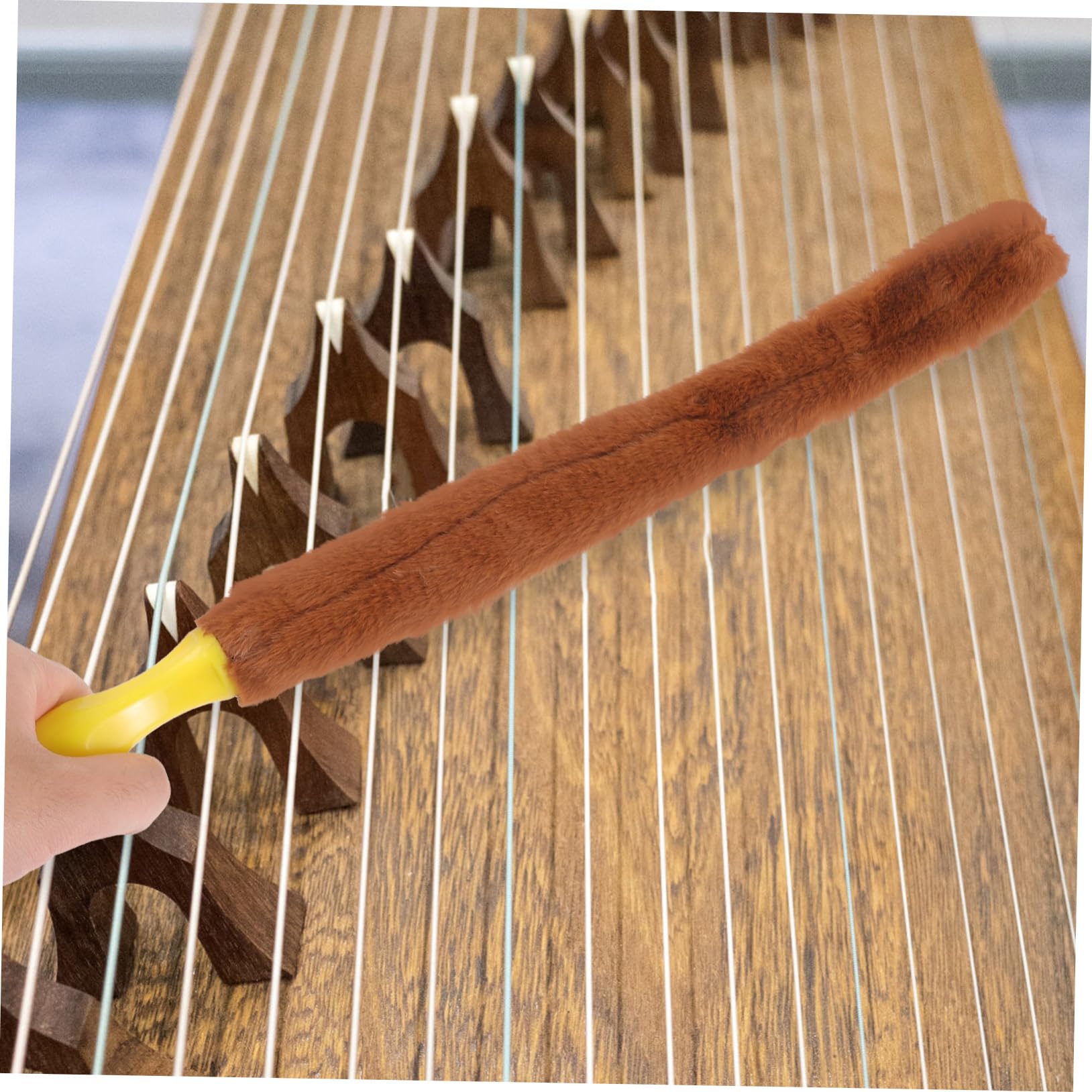 Guzheng Cleaning Brush - Ergonomic Instrument Cleaner For Musical Instruments Dust Removal