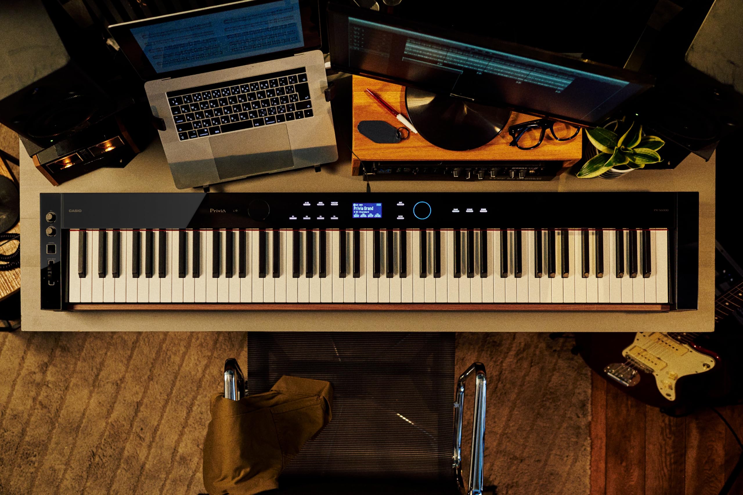 Casio Privia PX-S6000 - Pianoforte digitale a 88 tasti, colore: Nero