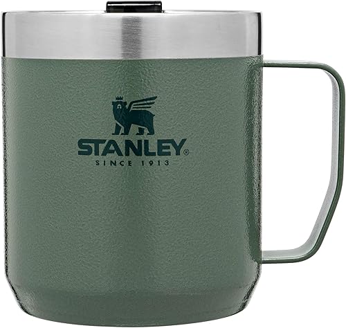 Miniatura 10 de Stanley Taza Stay Hot Camp - Taza aislada de acero inoxidable 188 duradera - Tapa Tritan sin salpicaduras - 24 onzas - Ceniza 2.0
