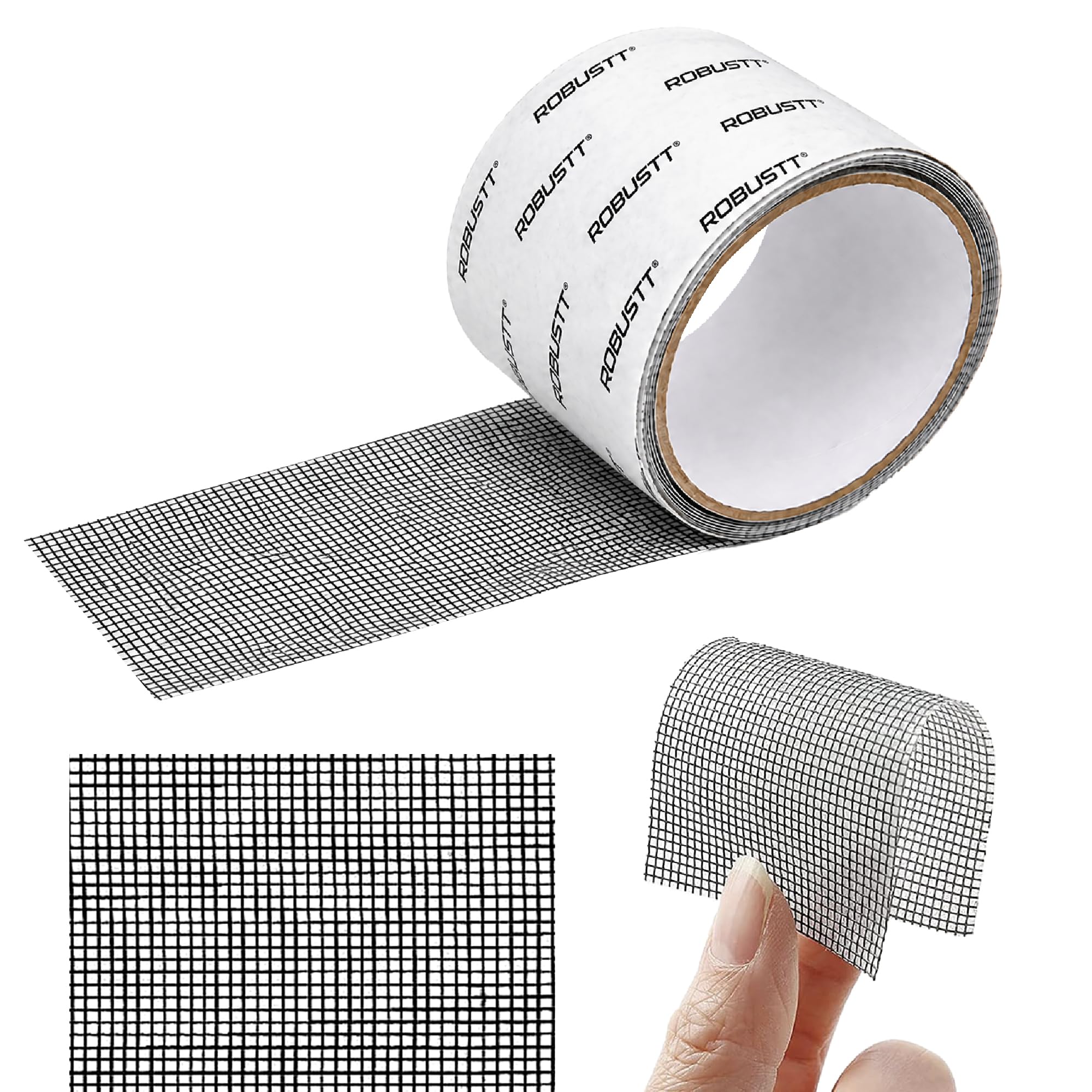 Window Screen Repair Tape - Fix Tears Fast -8 Window Screen Repair Tape - Fix Tears Fast -8