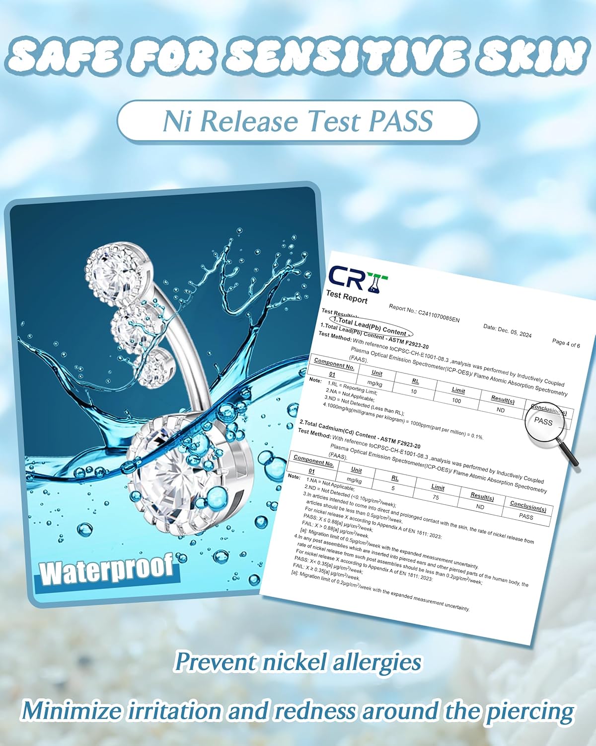 sailimue 11Pcs Gold Belly Button Ring - Surgical Stainless Steel 14G Navel Belly Button Piercing Jewelry Hypoallergenic Dangle Belly Rings for Women Silver/Gold - Image 2