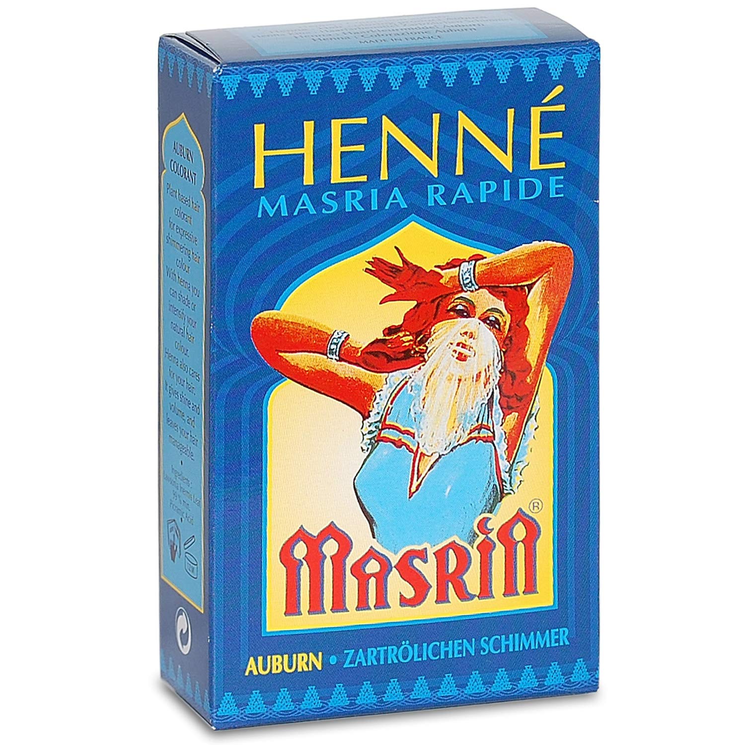 10 x Henne masria Auburn – Henne rapide – 90 g