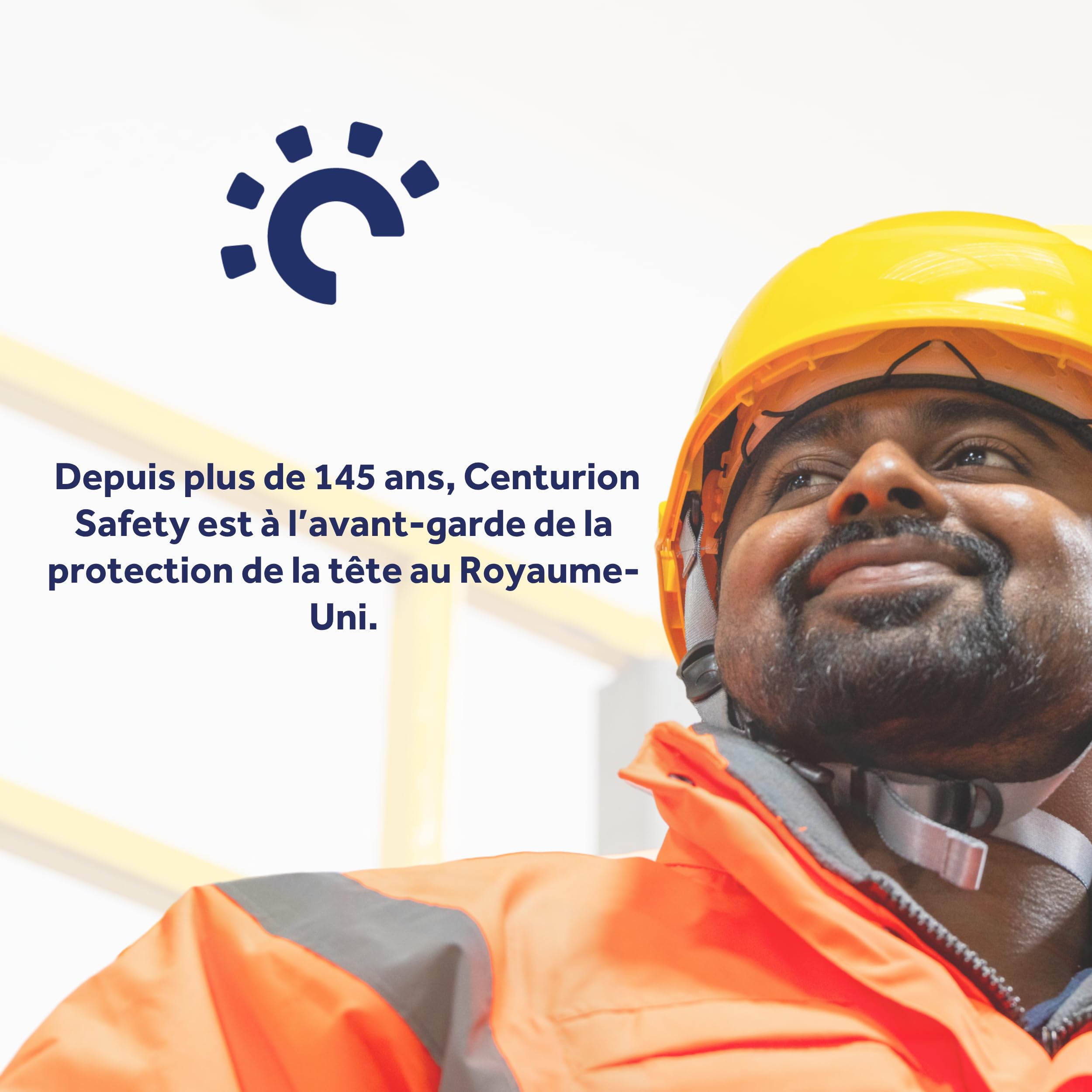 Casque Industriel Spectrum Secure Plus avec Lunettes de Protection intégrées.