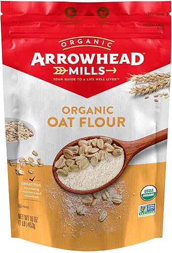 Arrowhead Mills Harina de avena orgánica 16 onzas