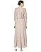 Alex Evenings Long Sequin Lace A-Line Jacket Dress with Illusion Cascade Jacket - #3 of 5