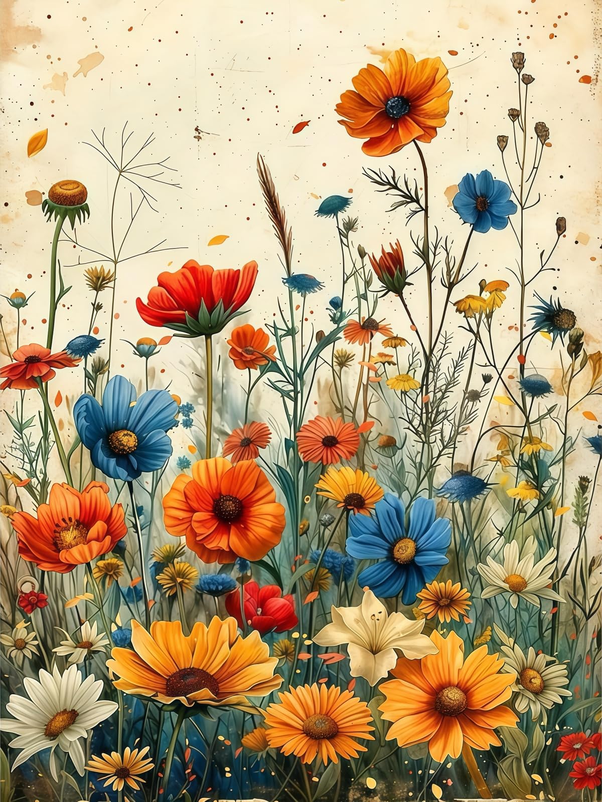 5D Diamond Art Kits - Floral Designs for Beginners -15
