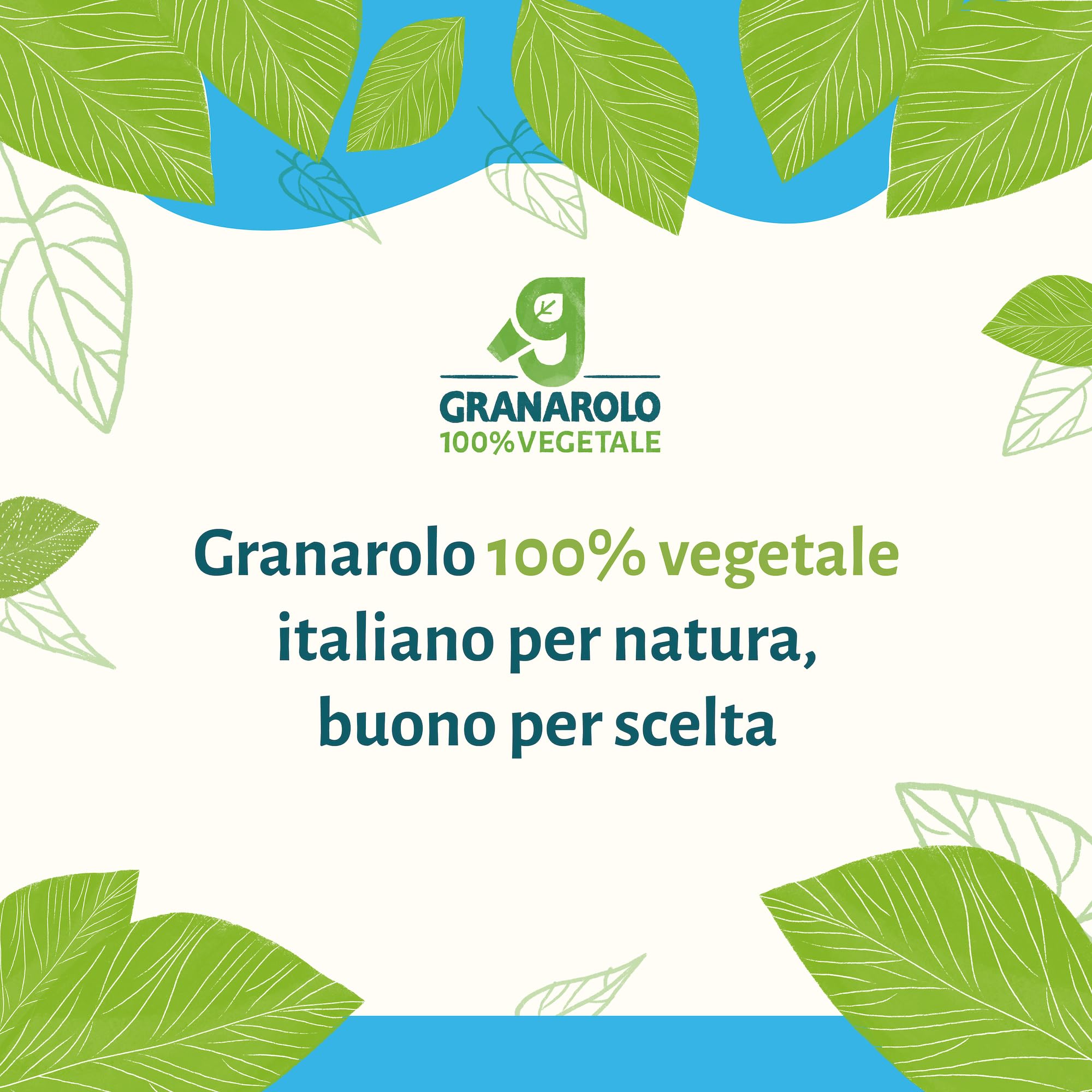 Granarolo, Bevanda di Riso da 1 Litro, 6 Confezioni di Bevanda Vegetale UHT a Base di Riso, 100% Made in Italy, Gusto Naturale, Senza Zuccheri Aggiunti, Senza Lattosio
