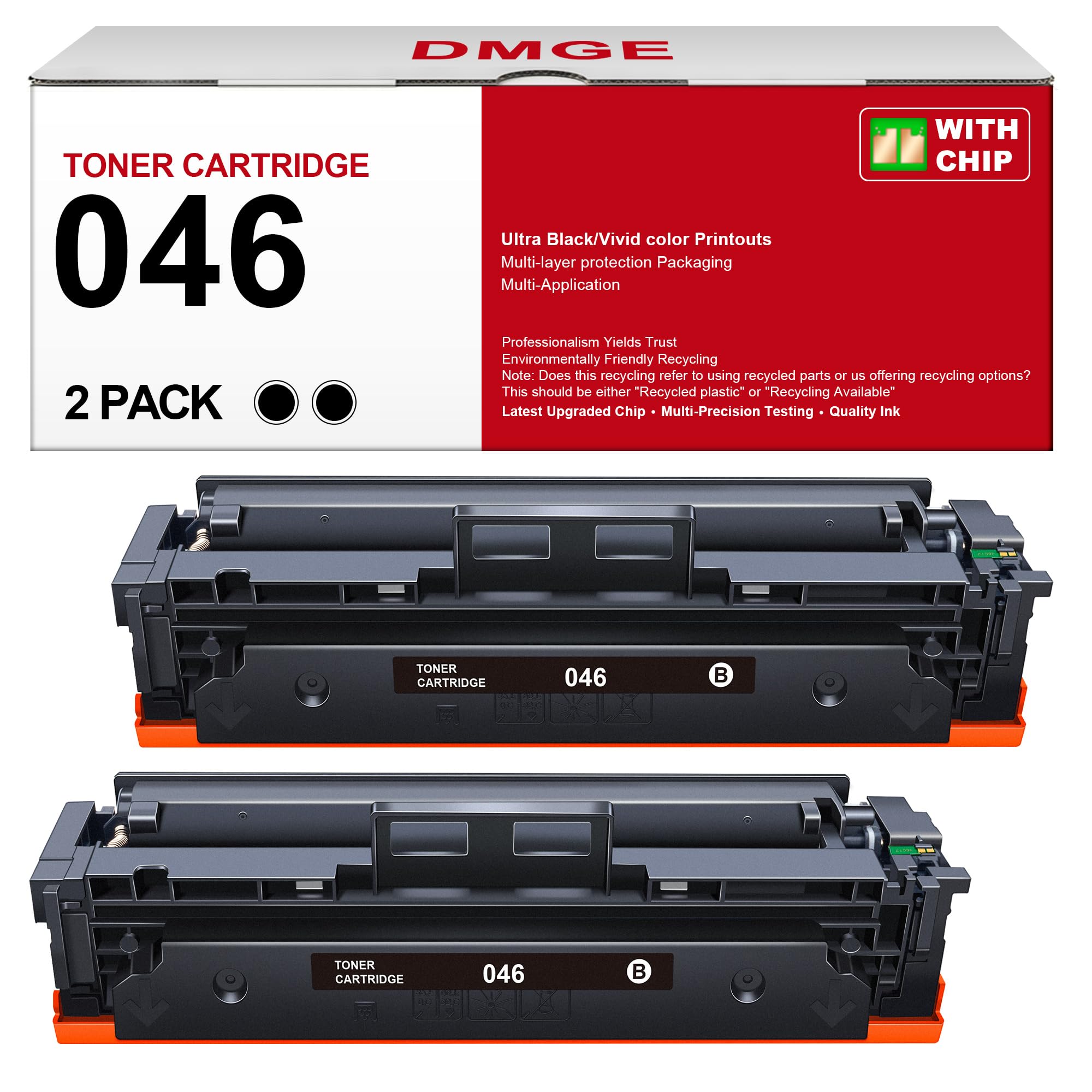 Amazon.com: 046 Black Toner Cartridge - Replacement for Canon 046