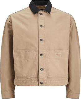 JACK & JONES JEANS INTELLIGENCE Erkek JJIDEREK JJJACKET WI 053 Dış Giyim, Kahve, XL