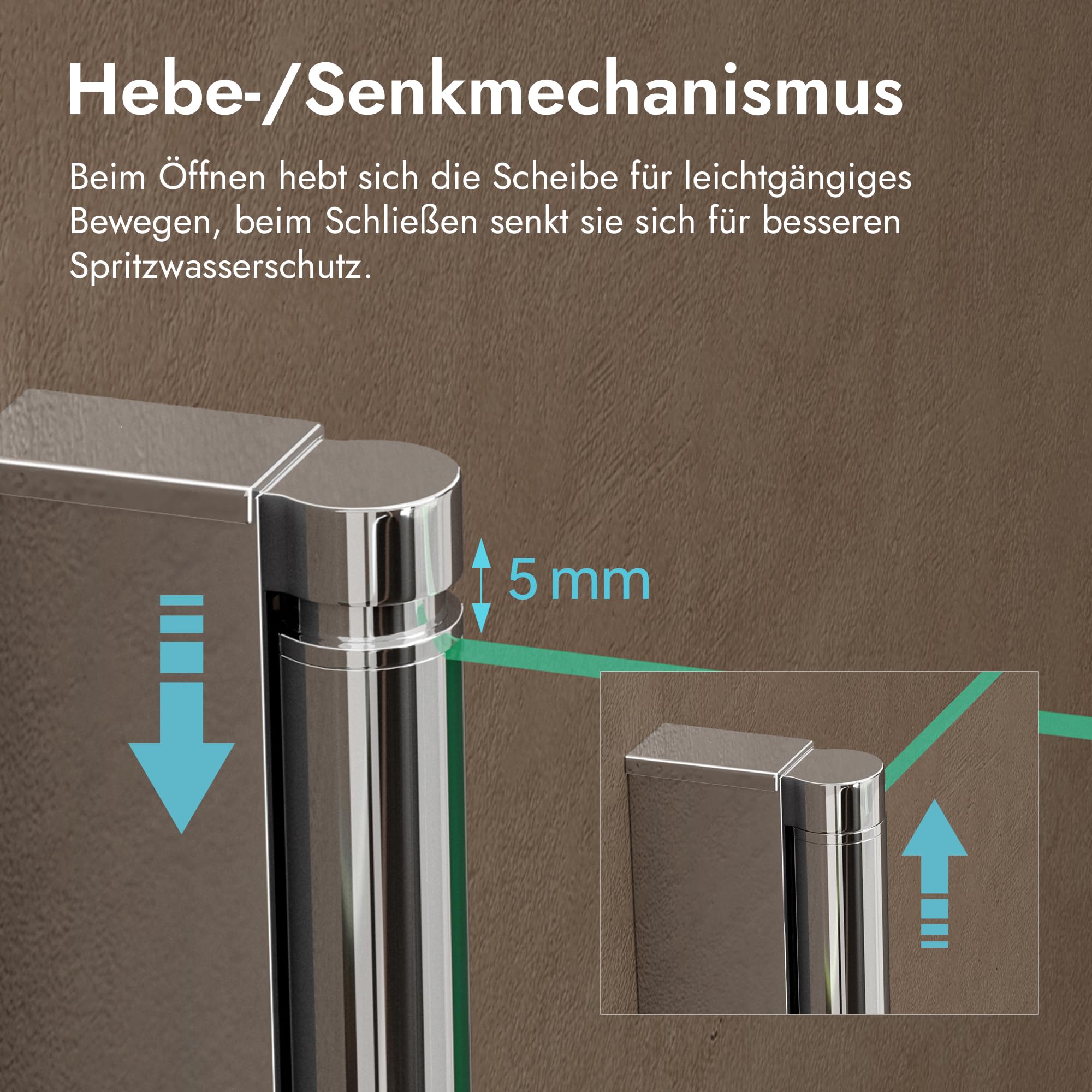 doporro Duschwand für Badewanne 90x140 cm Badewannenaufsatz Teilsatiniert