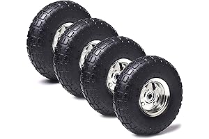 4.10/3.50/4 Replacement Tire and Wheel Set