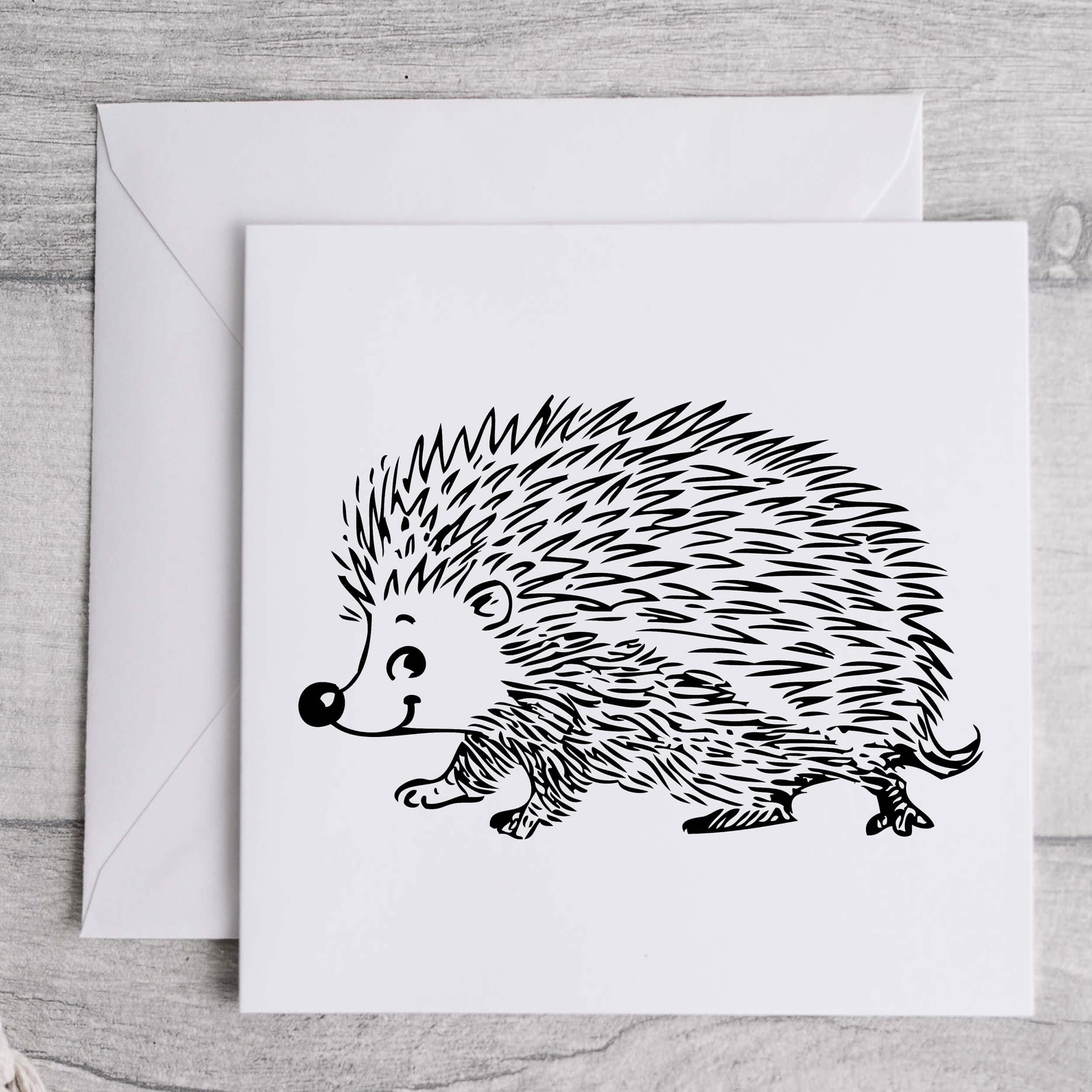 Ratte Motivstempel Holzstempel - Lasergraviert Für Scrapbooking & Basteln