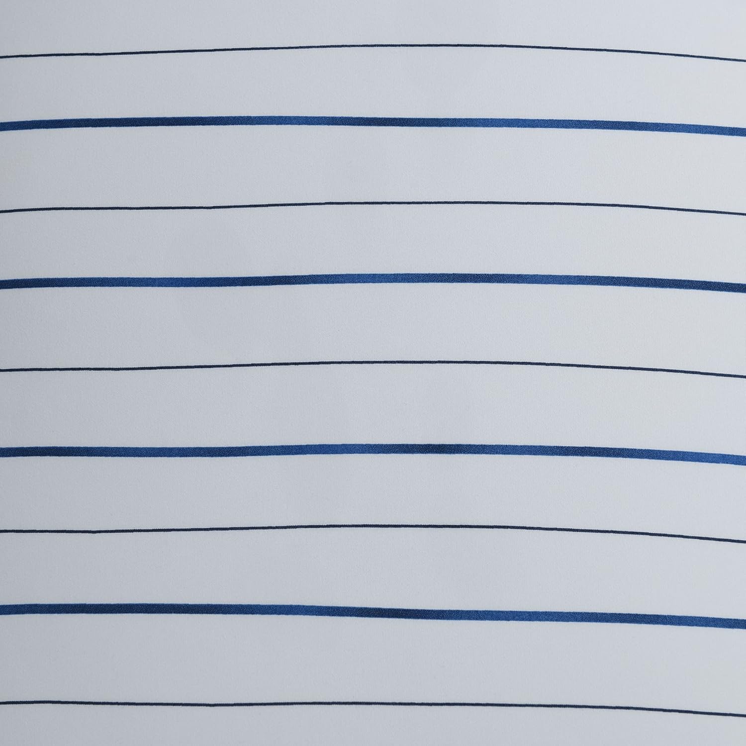 Royal Hotel Bedding Soft Bed Sheets Double-Brushed Microfiber Sheet Deep Pocket, Hypoallergenic Wrinkle Resistant Sheet Printed Colorful Stripes Bedding Sheets, Blue White Acadia Cal King Size