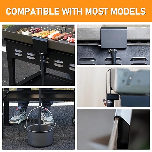Miniatura 4 de Embudo de drenaje de grasa trasero para Blackstone Grease Cup Upgrade, accesorios Blackstone de calidad, puerta de grasa incorporada, innovador,