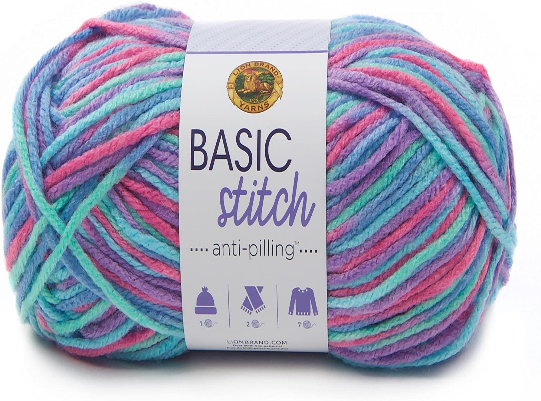 LION BRAND YARN Company 202-206 Yarn Basic Stitch, Critter Craze