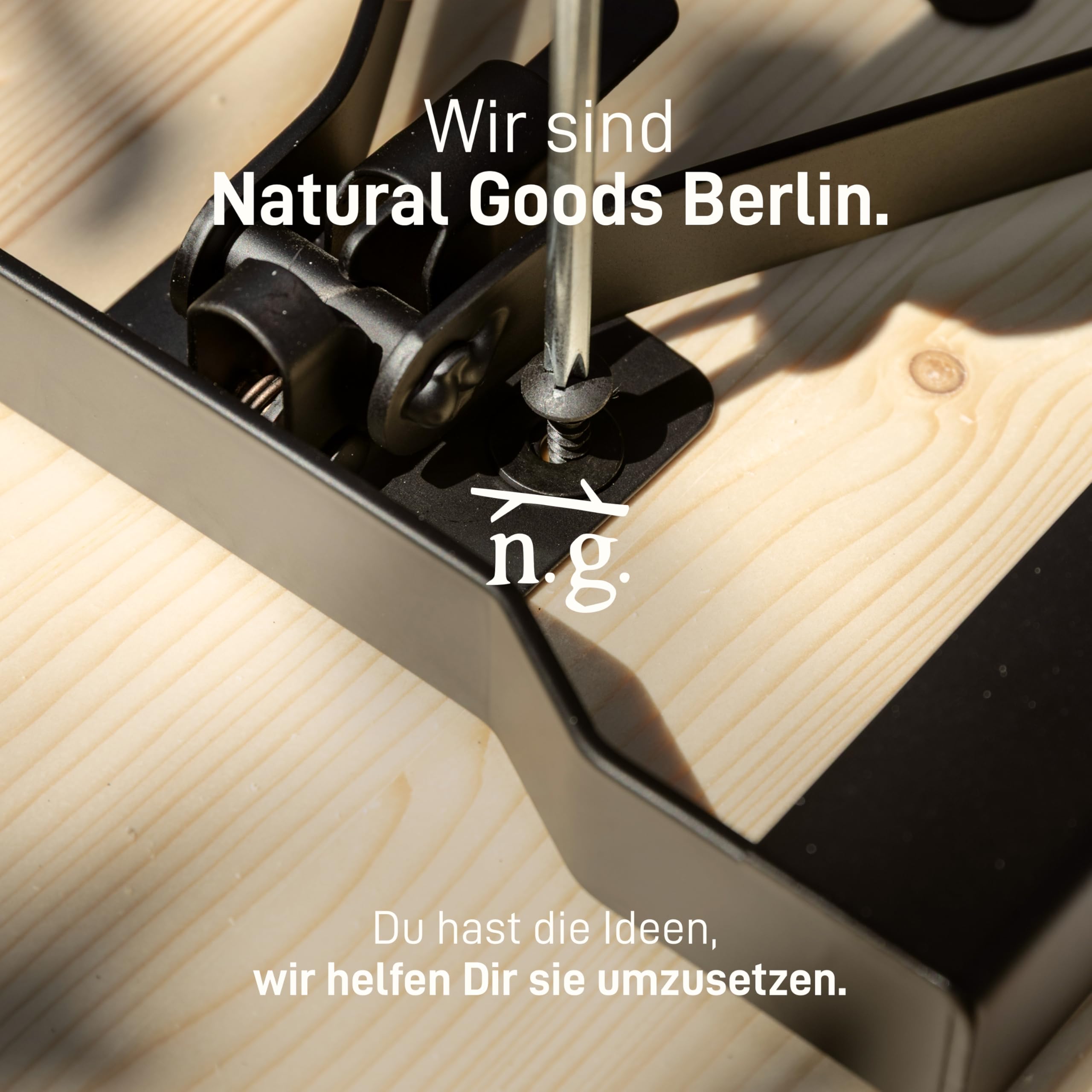 Natural Goods Berlin 1x Bankplatte für Bierzeltgarnitur - Natur Fichte 170 x 25 cm - Platte für Bierbank aus nachhaltigem Fichtenholz - Holzbrett für DIY Festzeltgarnitur kurz - Abgerundete Ecken