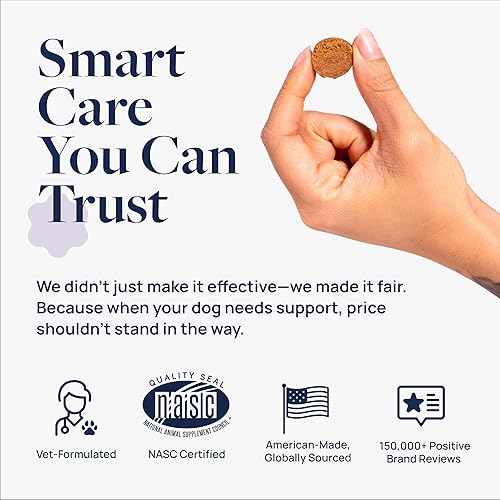 Miniatura 5 de Veterinary Formula Pet Calm 60 unidades  Masticables calmantes formulados por veterinarios para perros con L-teanina, L-triptófano para apoyo al