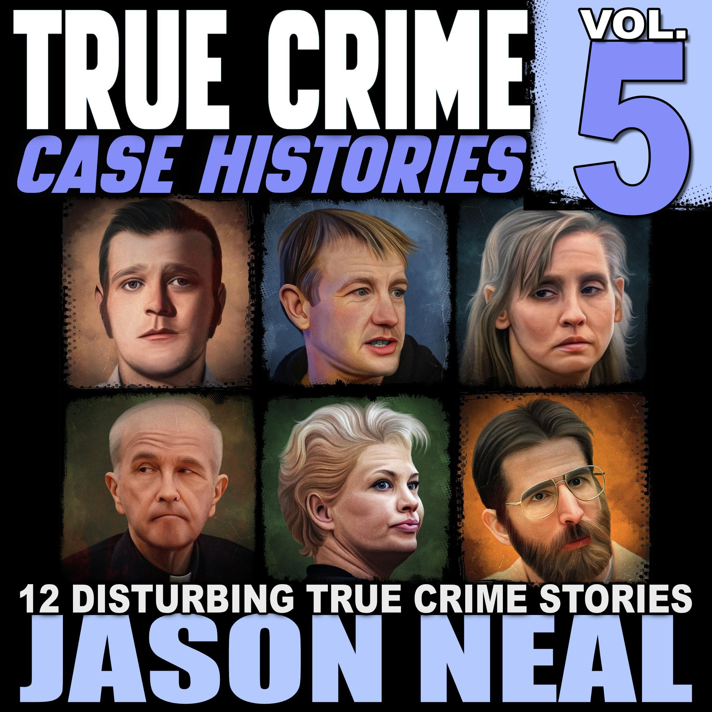 Cover art for True Crime Case Histories - Volume 5: 12 Disturbing True Crime Stories