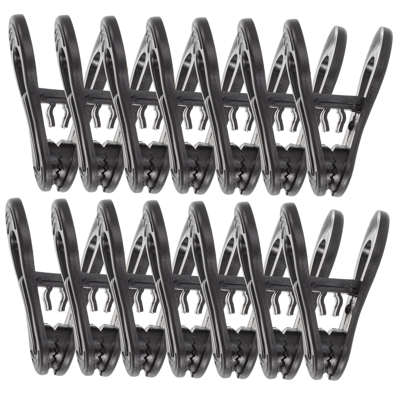 Cabilock 50pezzi Mollette per Bucato in Plastica Multiuso Clip per Grucce Rotonde Robuste e Resistenti per Vestiti Pantaloni Sciarpe e Organizzazione Armadio