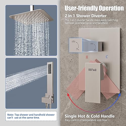 Miniatura 7 de esnbia - Sistema de ducha montado en el techo