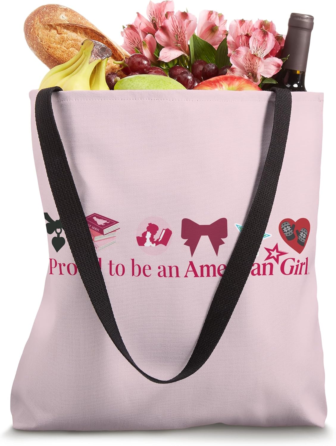 American Girl - Proud to be an American Girl Icons Tote Bag
