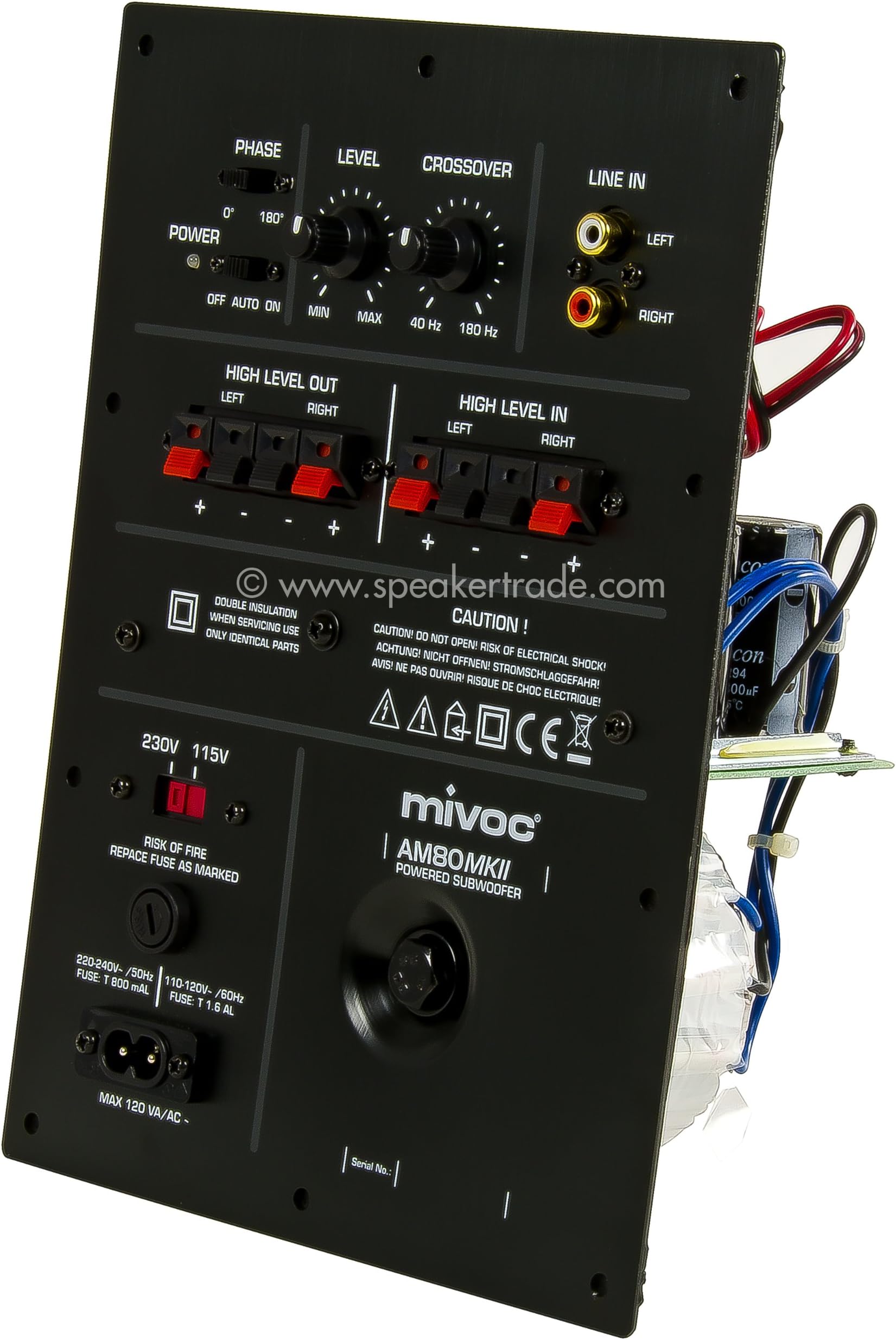 AM 80 MKII amplifier module for Subwoofer 80 W RMS