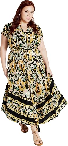 City Chic Plus Size Dress, Lilah Maxi Dress