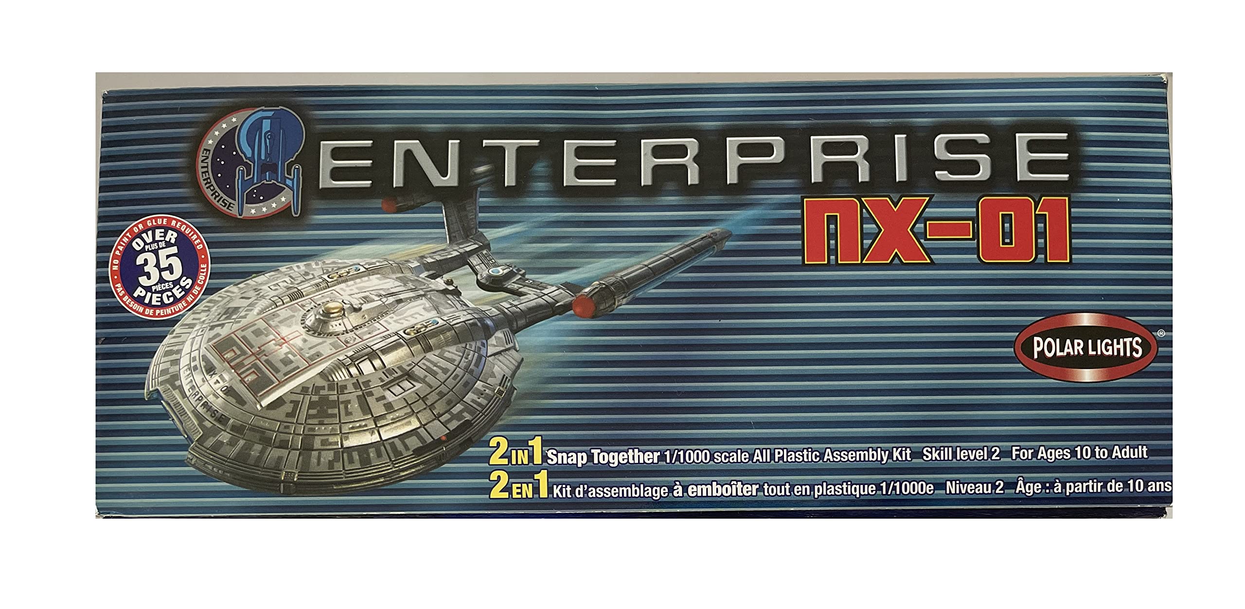 Amazon.co.jp: 1/1000 スタートレック NX-01エンタープライズ : Hobbies