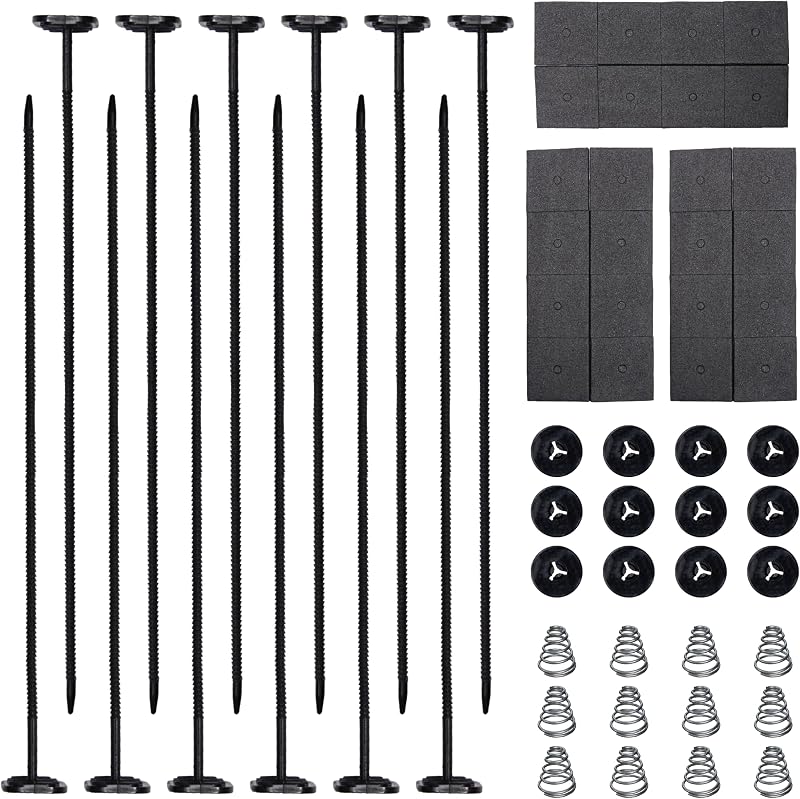 Kit de Fixação para Ventoinha Elétrica do Radiador Sixzoo Sixzoo-FMK-03 – Conjunto com 3