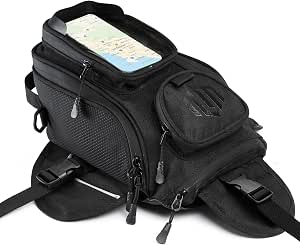 ILM Motorcycle Tank Bag Magnetic Waterproof Touch Screen Phone Pouch BT01