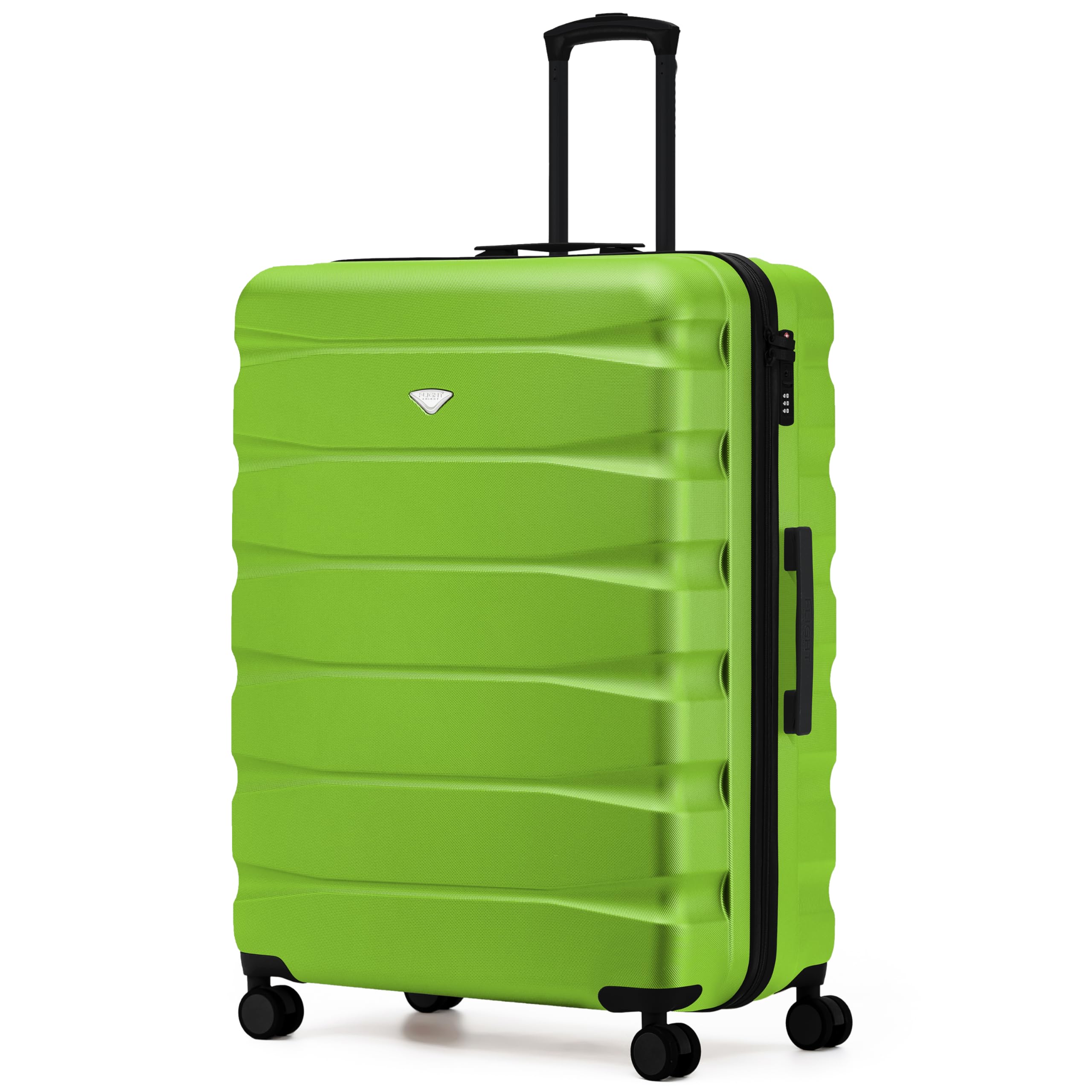 Flight Knight Underseat Cabin Suitcase 45x36x20cm | Free Hand Luggage for EasyJet & Wizz Air | Lightweight ABS Hard Shell with 8 Silent-Glide Spinner Wheels | Max Space Travel Bag — view 80