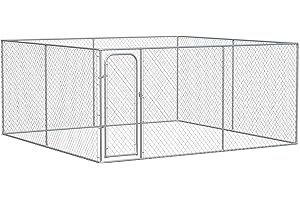 PawHut Extra Large 15x15 ft Dog Kennel